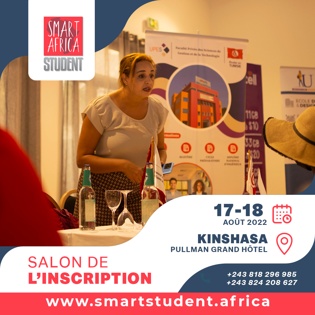 UPES en Afrique : Congo Kinshasa Salon Smart Africa 2022